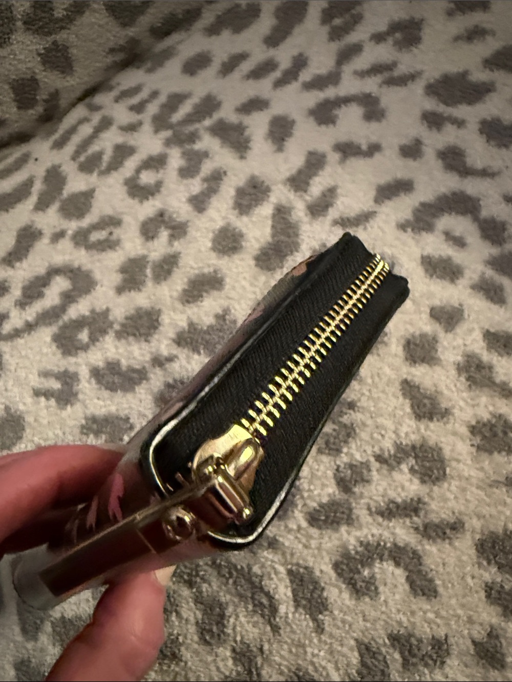 Kate Spade Black Floral Daycation Cameron Street Boho Wallet - Picture 4 of 7